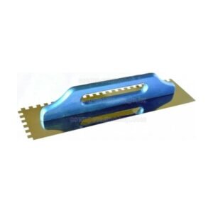 Bautool fogazott glettvas 10×10 mm, 480×130 mm