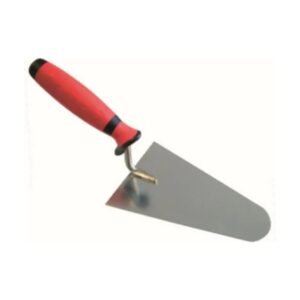 Bautool rozsdamentes olasz kőműveskanál 160 mm, íves