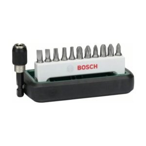 Bosch 12 részes kompakt bitkészlet mágneses tartóval