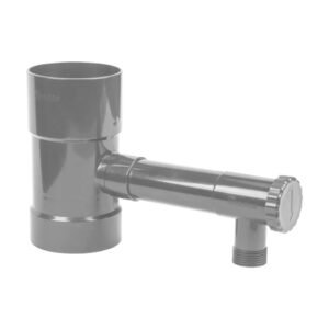 Bradas IBCLZ1-100 esővízgyűjtő szeleppel ereszcsőhöz Ø100 mm