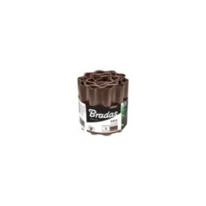 Bradas OBFB 0915 hullámos ágyásszegély 15 cm x 9 m, barna