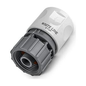 Bradas White Line WL-2141 gyorscsatlakozó 3/4", vízstoppos