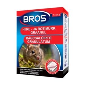 Bros rágcsálóírtó gran 140g