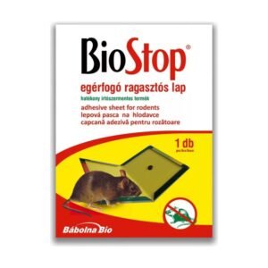 Egérfogó ragasztó lap biostop