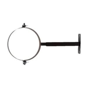 Fekete csőbilincs 130 mm