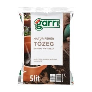 Fekete tőzeg, darált, 20 l (Garri)