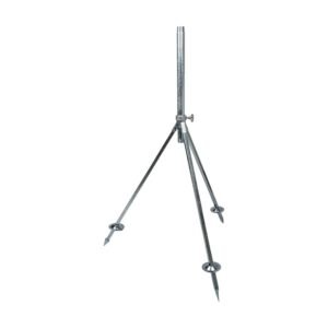 Fém háromlábú locsolóállvány 1" külső menettel, 75–110 cm – Bradas GKV706510