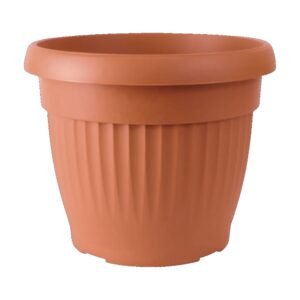 Firenze műanyag cserép 25 cm, terra