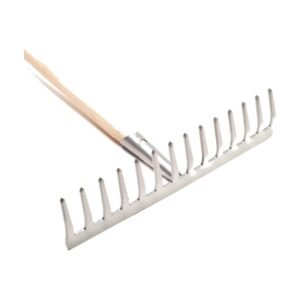 Gereblye 14 fogú fa nyéllel 120cm