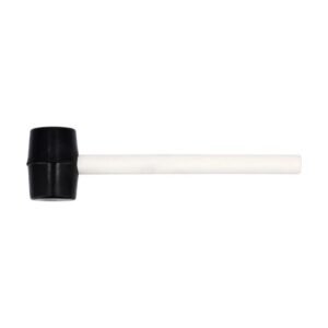 Gumikalapács 45 mm (250 g), fa nyéllel – Toya 33550