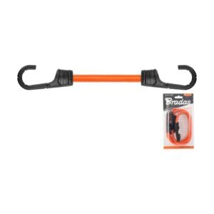 Gumipók fém kampóval, 8 mm × 80 cm, 2 db – Bradas BCH2-08080OR-B