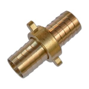 Háromrészes tömlőtoldó 1/2" (13 mm), sárgaréz (GEKA PLUS) – Bradas