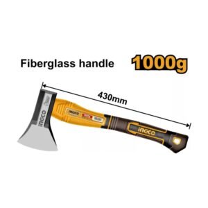 INGCO Balta 1000 g üvegszálas nyél