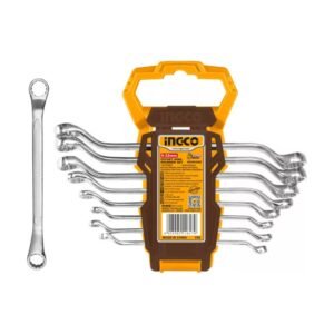 INGCO Csillagkulcs készlet 8 részes 6-22 mm CrV