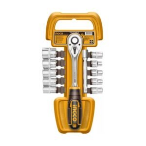 INGCO Dugókulcs készlet 12 részes 1/2" 10-24 mm CrV