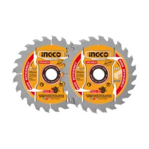INGCO Fűrésztárcsa fához 185 x 20 x 1,0 mm / 24T (2 db)