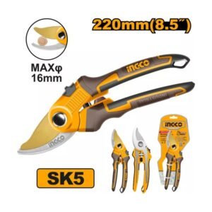 INGCO Metszőolló 220 mm teflonozott