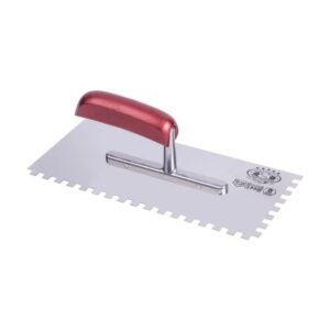 Inox fogazott glettelő 280×130 mm