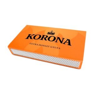 Korona extra hosszú biztonsági gyufa, 45 szál