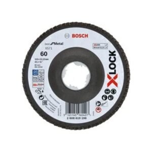 Lamellás csiszolótárcsa fémhez 125 mm G60-80