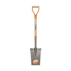 Lapos ásó D-markolattal, 108 cm (Truper PES)