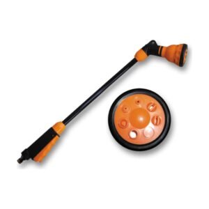 Locsolólándzsa 7 funkciós QUICK STOP, BLACK LINE, 65 cm – Bradas ECO-4444