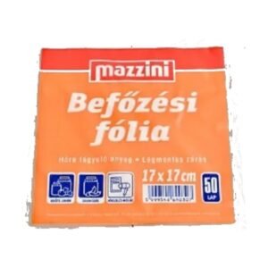 MAZZINI befőzési fólia 17×17 cm, 50 db