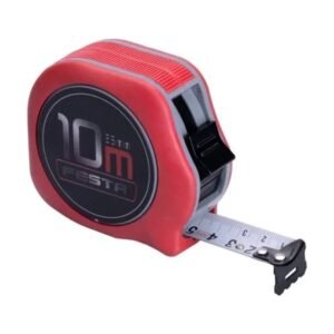 Mérőszalag 10mx25mm nylon bevonat gumibe