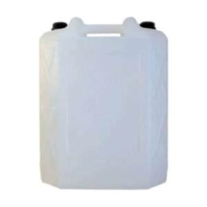 Műanyag kanna két kiöntővel, 20 l