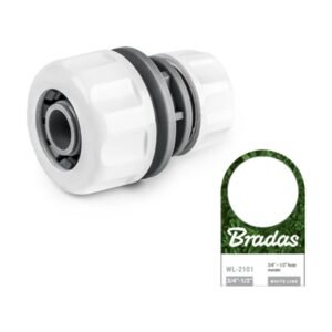 Szűkítő tömlőtoldó 3/4" – 1/2", WHITE LINE – Bradas