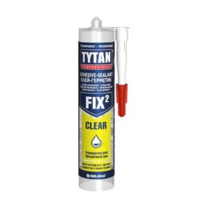Tytan Professional FIX2 Clear ragasztó-tömítő 290 ml, színtelen