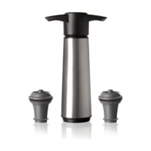 Vacu Vin Original Wine Saver rozsdamentes acél vákuumpumpa 2 dugóval (06492606)