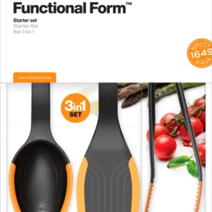 Fiskars Functional Form szilikonos konyhai kiegészítők, 3 részes (1027306)