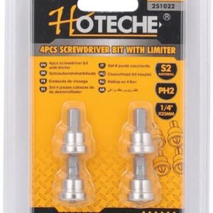 Gipszkarton bithegy PH2 x 25 mm, 4 db (Hoteche 251022)