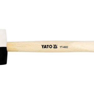 Gumikalapács fekete-fehér – Yato YT-4602