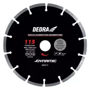 Dedra HP2112 Dynamic szegmentált gyémánttárcsa 125x22,2 mm