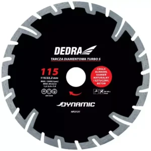 Dedra HP2131 Dynamic Super-Segment Turbo gyémánttárcsa 115x22,2 mm