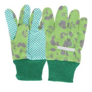 Esschert Design gyerek kerti kesztyű, zöld (KG110)