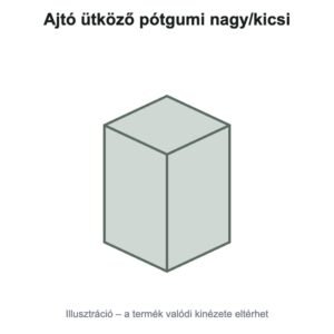 Ajtó ütköző pótgumi nagy/kicsi