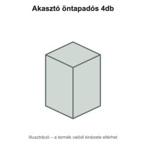 Akasztó öntapadós 4db