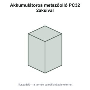Akkumulátoros metszőolló PC32 2aksival