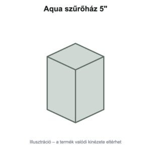 Aqua szűrőház 5"
