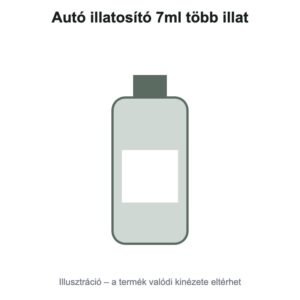 Autó illatosító 7ml több illat
