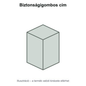 Biztonságigombos cím