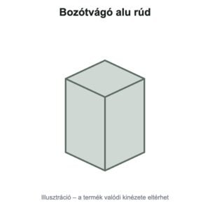 Bozótvágó alu rúd