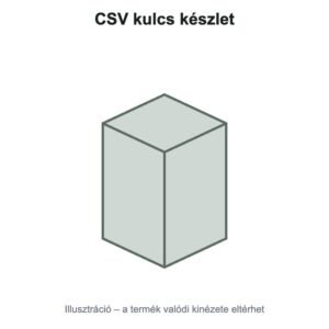 CSV kulcs készlet