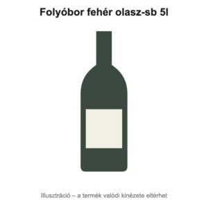 Folyóbor fehér olasz-sb 5l