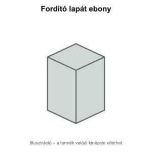 Fordító lapát ebony