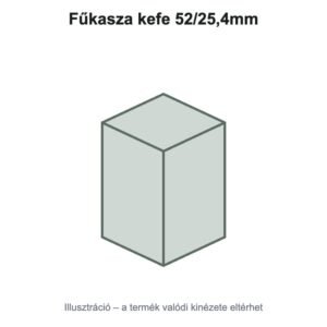 Fűkasza kefe 52/25,4mm