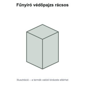 Fűnyíró védőpajzs rácsos